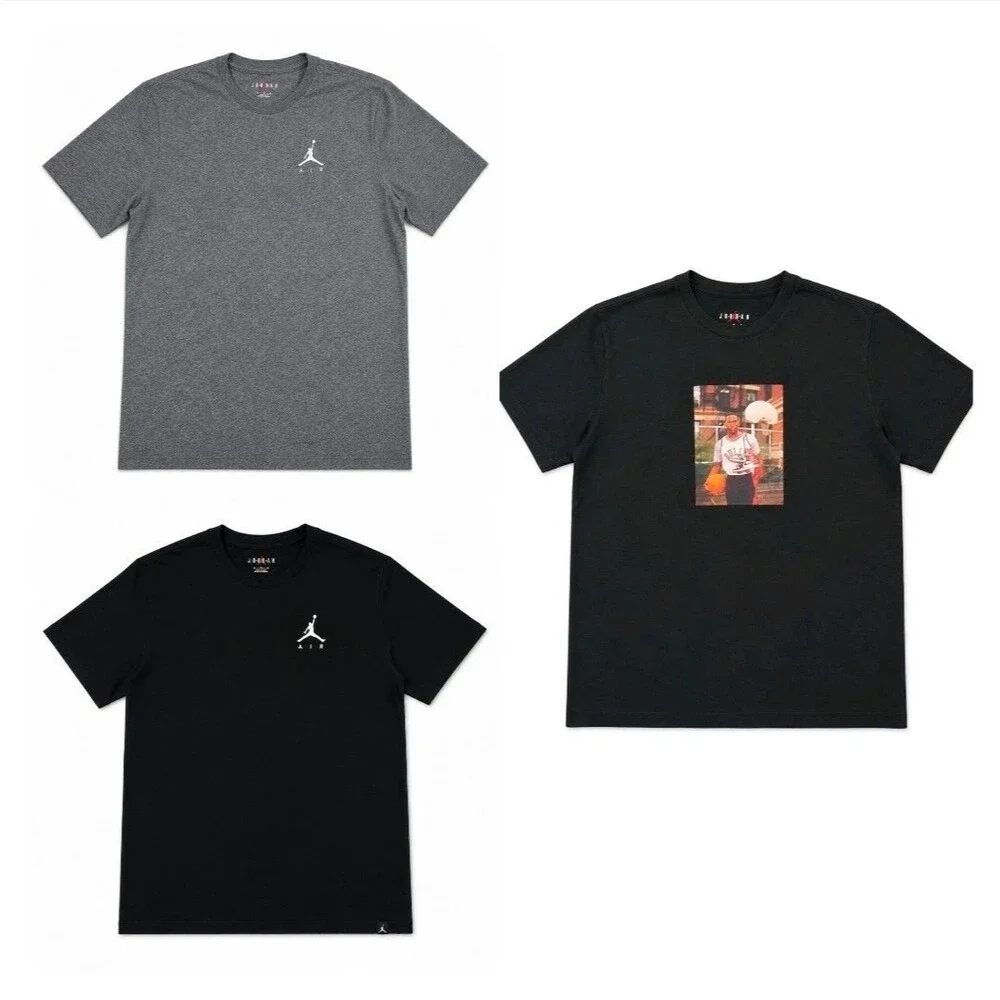 Lot of 3 Air Jordan T Shirts Mens XL Graphic Jumpman Short Sleeve